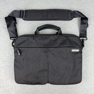 Incase Laptop Bag 14" Black Nylon Crossbody Messenger Shoulder Top Handle Padded